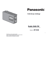 Panasonic RFD10 Instrukcja obsługi