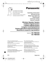 Panasonic SCTMAX50E Instrukcja obsługi