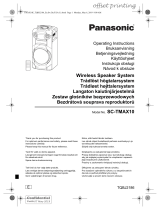 Panasonic SCTMAX10E Instrukcja obsługi
