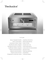 Technics Stereo Integrated Amplifier SU-R1000 Instrukcja obsługi