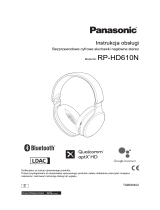 Panasonic RPHD610NE Instrukcja obsługi
