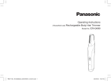 Panasonic ERGK80 Instrukcja obsługi