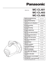 Panasonic MCCL483 Instrukcja obsługi
