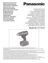Panasonic EY74A3 Instrukcja obsługi
