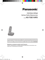 Panasonic KXTGE110PD Instrukcja obsługi