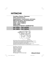 Hitachi DH25DAL Instrukcja obsługi
