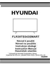 Hyundai HYUFLR32TS543SMART Instrukcja obsługi