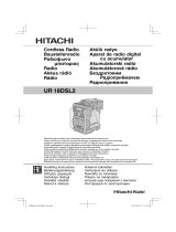 Hitachi UR 18DSL2 Instrukcja obsługi