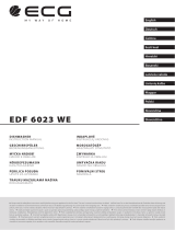 ECG EDF 6023 WE Instrukcja obsługi