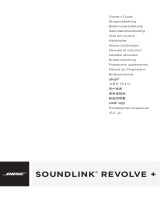 Bose Revolve SoundLink Instrukcja obsługi