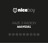 Niceboy RAZE 3 Radion Instrukcja obsługi