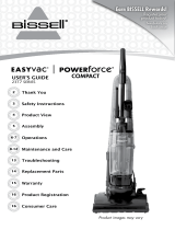 Bissell 23T7 Series EasyVac POWERforce Compact Instrukcja obsługi