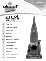 Bissell 24A4, 30K7, 66E1, 80X9 Series Lift-Off Deep Cleaner Instrukcja obsługi