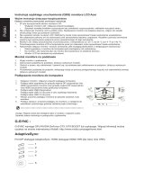 Acer XB273KS Skrócona instrukcja obsługi