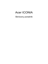 Acer ICONIA Skrócona instrukcja obsługi