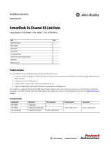 Allen-Bradley Rockwell Automation ArmorBlock 1732IL-IB16M12 Installation Instructions Manual