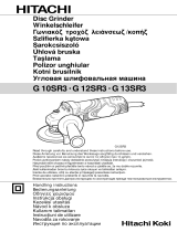 Hitachi G10SR3 Handling Instructions Manual