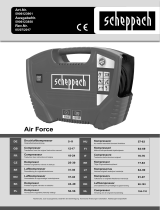 Scheppach AIR FORCE Instrukcja obsługi