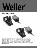 Weller KHE 81 Instrukcja obsługi