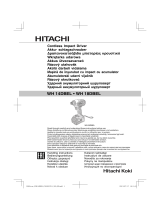 Hitachi WH 18DBEL Instrukcja obsługi