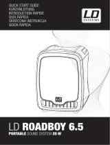 LD Systems Roadboy 65 Skrócona instrukcja obsługi