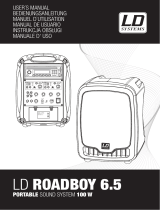 LD Systems Roadboy 65 HS Instrukcja obsługi