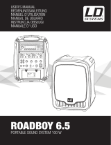 LD Systems Roadboy 65 SP Passive Slave Speaker Instrukcja obsługi