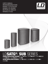 LD Systems SAT 62 A G2 Instrukcja obsługi