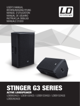 LD Systems STINGER 10 A G3 Instrukcja obsługi