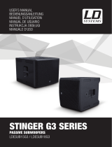 LD Systems STINGER SUB 15 G3 Instrukcja obsługi