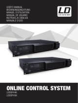 LD Systems DSP 44 K Instrukcja obsługi