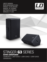 LD Systems Stinger 28 G3 Dual 8" Passive Speaker Instrukcja obsługi