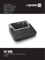 LD Systems FX 300 Instrukcja obsługi