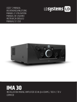 LD Systems IMA60 Installation Amplifier 65W Instrukcja obsługi