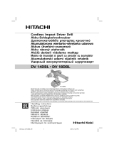 Hitachi DV18DBL Instrukcja obsługi