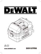 DeWalt DXV15TPRO Instrukcja obsługi