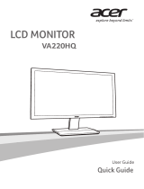 Acer VA220HQ Instrukcja obsługi