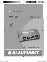 Blaupunkt ICVA-1021 Instrukcja obsługi