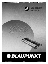 Blaupunkt VELOCITY VPA 4130 PRO Instrukcja obsługi