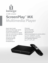 Iomega ScreenPlay MX Instrukcja obsługi