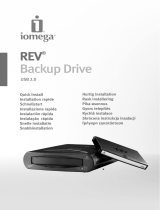 Iomega REV BACKUP DRIVE USB 2.0 Instrukcja obsługi