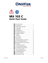 Nilfisk MX 103 C Instrukcja obsługi