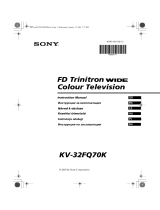 Sony KV-32FQ70K Instrukcja obsługi