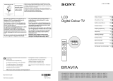 Sony Bravia KDL-40EX705 Instrukcja obsługi