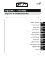 Xavax Digital Roasting Thermometer Instrukcja obsługi