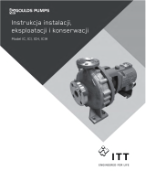 ITT Goulds Pumps IC Instrukcja obsługi