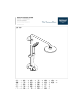 GROHE RETRO-FIT SHOWER SYSTEM 26 190 Instrukcja obsługi