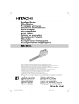 Hitachi RB 36DL Handling Instructions Manual