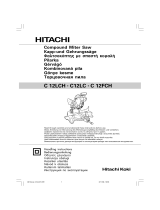 Hikoki C12FCH Instrukcja obsługi