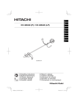 Hitachi CG 40EAS (LP) Handling Instructions Manual